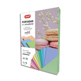 PORTADA PP 0,45 MM A4 9 VERDE PASTEL P/100 | 100 UNIDADES | (DHP COMERPA SLU)